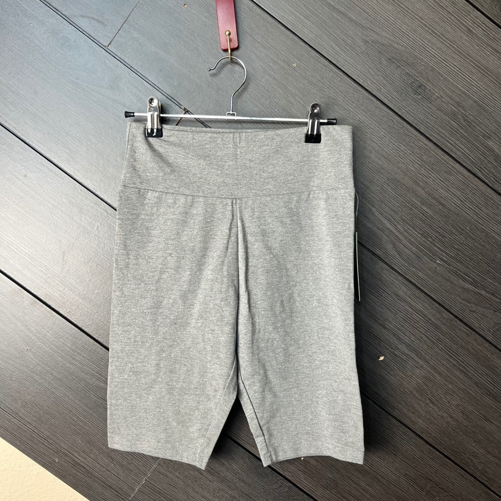 4- Wild Fable S NWT Women's Spandex Shorts Gray Athletic Activewear 4 PAIR